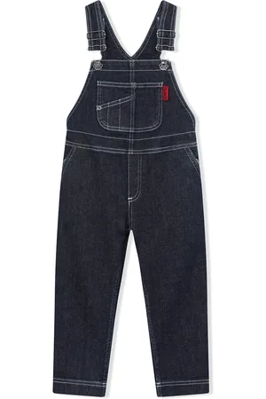 Dolce & Gabbana Straight-leg denim dungarees