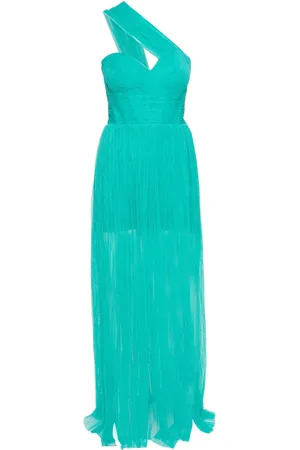 MARIA LUCIA HOHAN Freya plissé tulle gown
