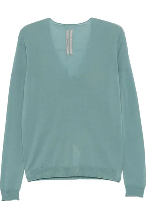 Rick Owens V-neck knitted top