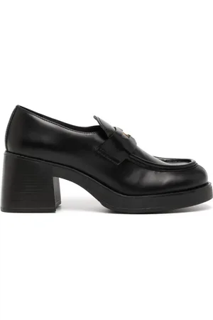 Miu Miu 70mm leather penny loafers