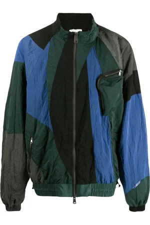 Ader Error Abstract-pattern print bomber jacket