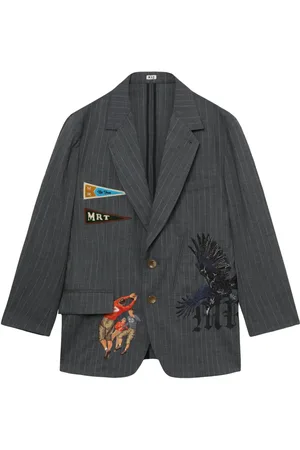 KHOKI Patch-detailing blazer