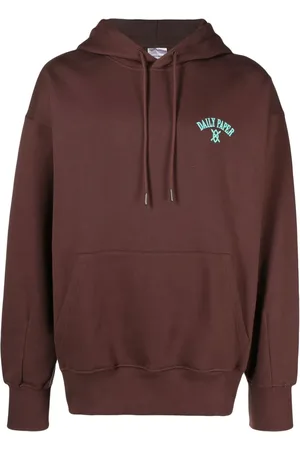 Daily paper Graphic print cotton hoodie