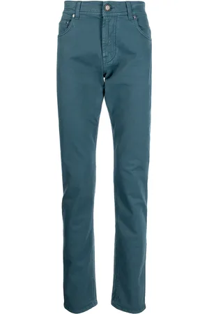 corneliani High waist tapered trousers