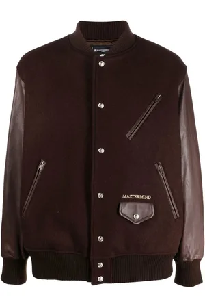 MASTERMIND Two-tone bomber jacket