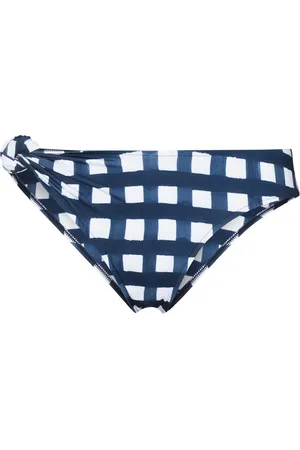 Jacquemus Vicky gingham bikini bottoms