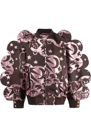 WALTER VAN BEIRENDONCK Wings oversized bomber jacket