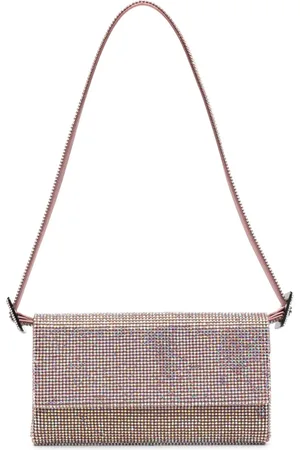 BENEDETTA BRUZZICHES Vittissima crystal-embellished shoulder bag