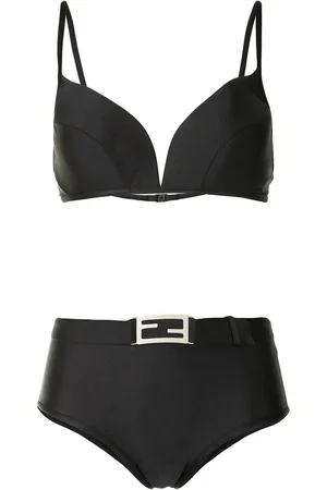 Fendi 2000s FF plaque bikini