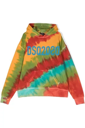 Dsquared2 Tie-dye cotton hoodie