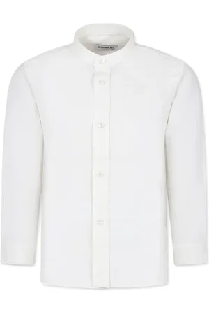 Dondup Collarless long-sleeve shirt