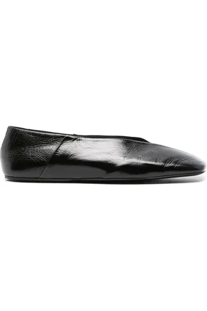 Jil Sander Square-toe ballerina shoes