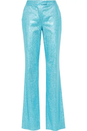 GIUSEPPE DI MORABITO Rhinestone-embellished straight trousers