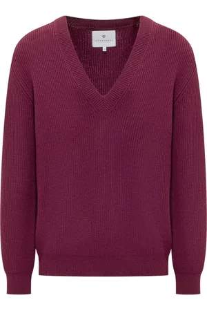 Seven Gauge V-neck jumper