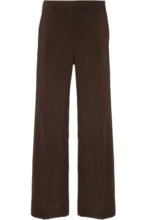 ALBERTO BIANI Mid-rise flared trousers