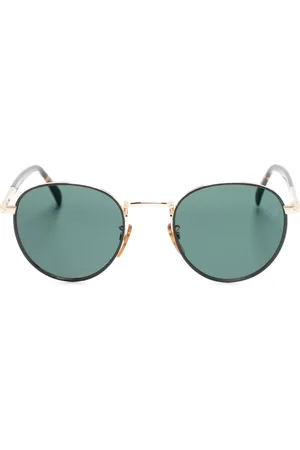 DB EYEWEAR BY DAVID BECKHAM Round-frame tortoiseshell sunglasses