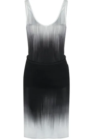 Peter Do Ombré-effect sleeveless dress