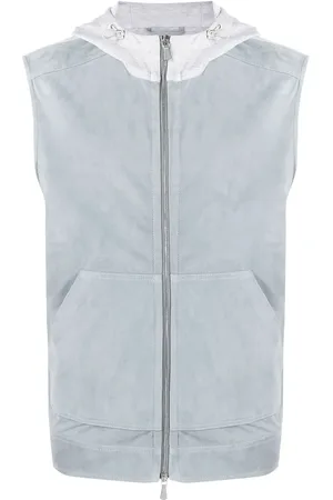 ELEVENTY Pouch-pocket hooded gilet