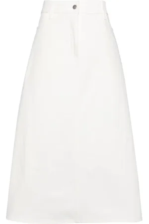 STUDIO NICHOLSON Baringo denim midi skirt