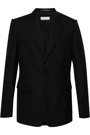 DRIES VAN NOTEN Single-breasted wool blazer