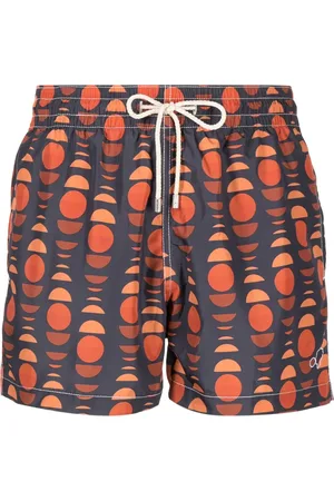 ARRELS Barcelona Graphic-print swim shorts