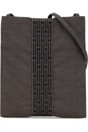 Hermès 20th Century Toile Herline Pochette crossbody bag
