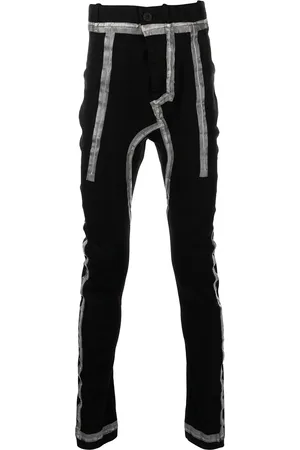 11 BY BORIS BIDJAN SABERI Tape detail skinny trousers