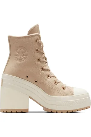 Converse Chuck 70 De Luxe Heel Platform Weatherized leather sneakers