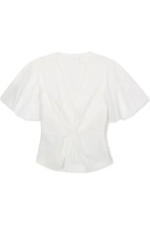 Simkhai Rebel V-neck blouse