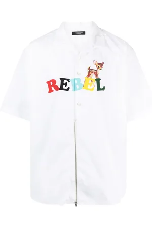 UNDERCOVER Rebel short-sleeve cotton shirt