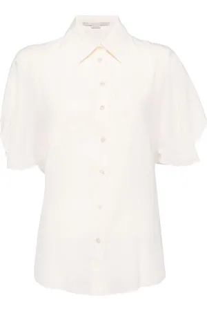 Stella McCartney Buttoned-up silk shirt