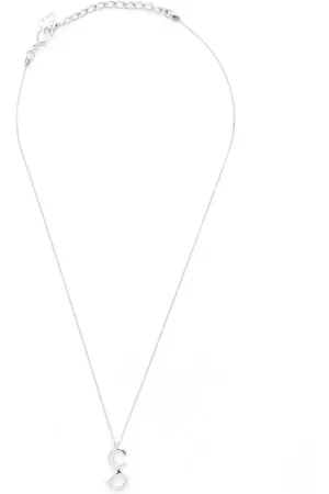 Dior CD logo-pendant chain necklace