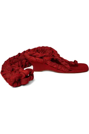 Isa Boulder Rope-detailing sandals