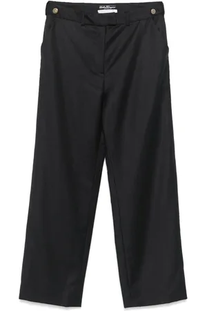 Salvatore Ferragamo 1990s pinstriped trousers