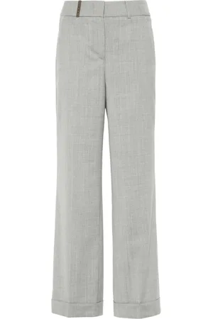 PESERICO SIGN Straight-leg trousers