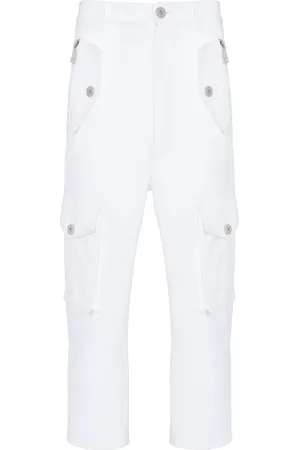 Balmain Cropped cargo trousers
