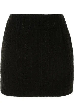 ALEXANDRE VAUTHIER Tweed mini skirt