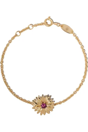 Aurélie Bidermann 18kt yellow Bouquet pendant bracelet