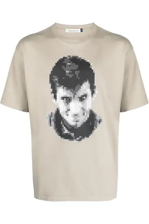 UNDERCOVER Pixelated-print cotton T-shirt
