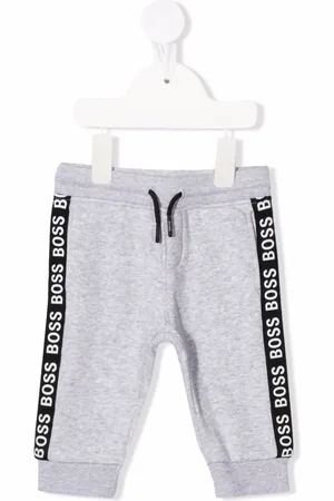 HUGO BOSS Logo stripe trousers