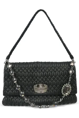 Miu Miu 2010s matalassé shoulder bag