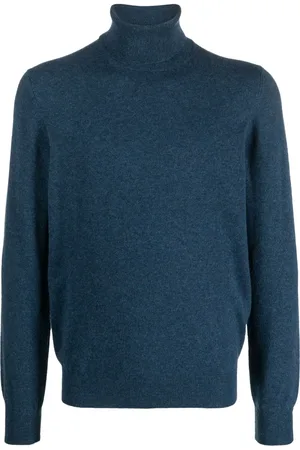 BARBA Roll-neck cashmere jumper