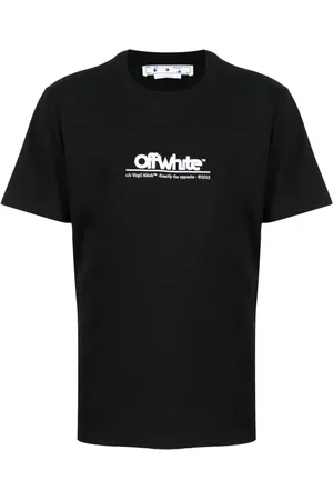 OFF-WHITE Logo-embroidered T-shirt