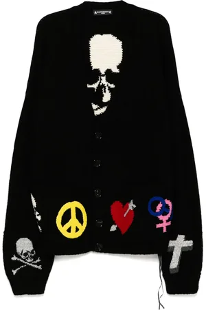 MASTERMIND Motif print cardigan