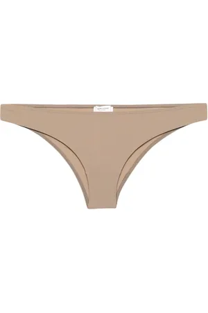 Saint Laurent Elasticated-waistband high-cut bikini bottoms