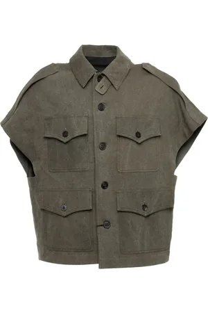 DEVOA Classic-collar shirt