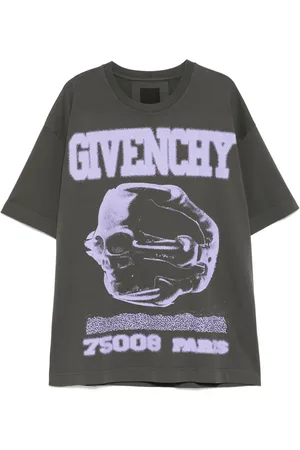 Givenchy Spray-paint effect logo-print T-shirt