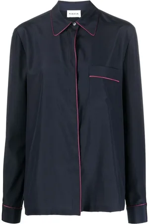 P.A.R.O.S.H. Seam-detail button-up shirt