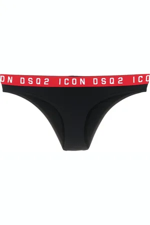 Dsquared2 Logo-waistband bikini bottoms