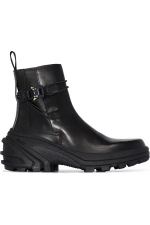 1017 ALYX 9SM Buckle leather ankle boots